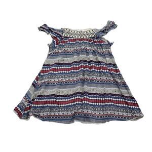Clothing Obsessed Company Shirt Womens 1XL Multicolor Sleeveless Pullover Blouse